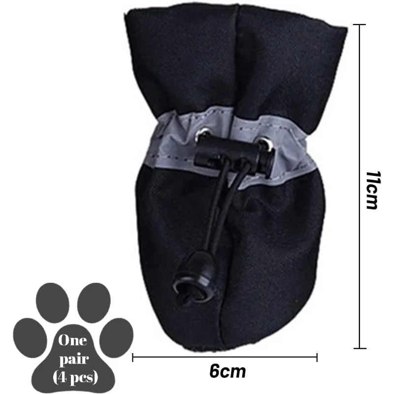 Non-slip, waterproof reflective dog shoelaces