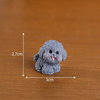 Figurines Miniature Cute Puppy Animal Micro Landscape Dog Desk Accessories