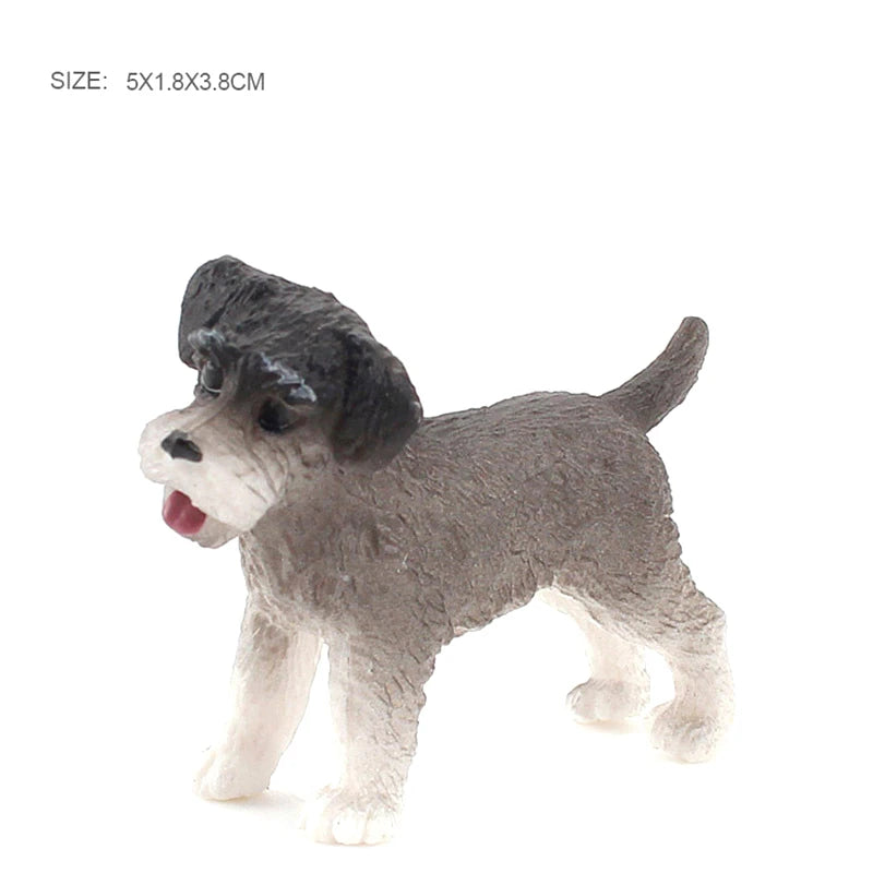 Dog Ornaments Mini Cute Dog Figurine
