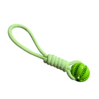 Interactive Rope Rubber Leaking Balls for Small Medium Dogs