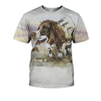 Dachshund Graphic 3D Print Men Women Casual Short Sleeve T Shirt Tees