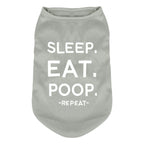 Dog Shirts Letters Printed Vest for Small Dogs Pajamas Puppy Gift Pet Clothes