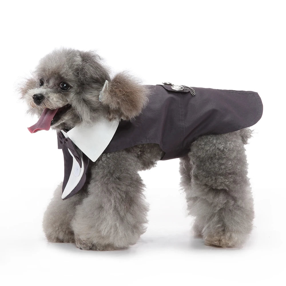 Christmas Tuxedo Halloween Wedding Outfit