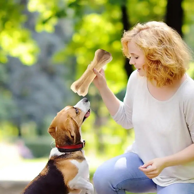 Dog Chew Cowhide Bones Dental Sticks Snacks
