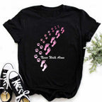 Human Foot Dog Paws Printed T-Shirt Funny Loose Casual Pet Owner Clothes