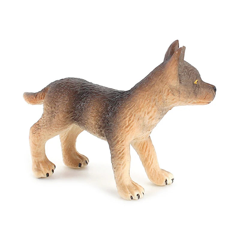 Car Dashboard Toys Decorate Exquisite Mini Resin Dog Figurine