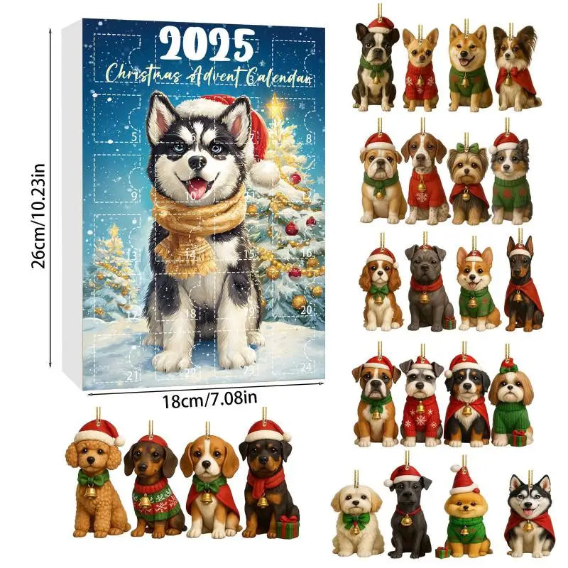 Christmas Advent Calendar 2025 for Dog Afficionados
