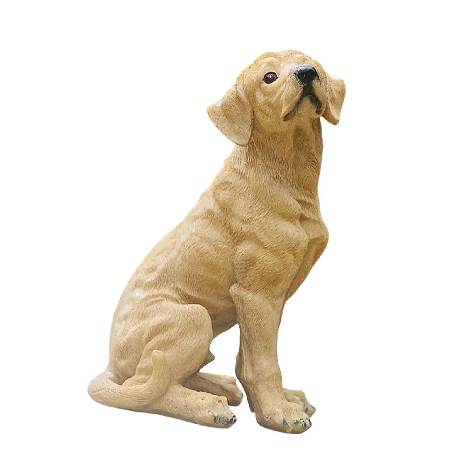 Tabletop Dog Sculpture for Indoor And Outdoor