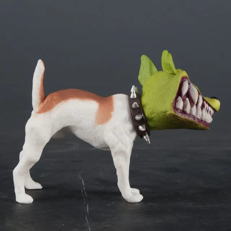 2D Model Figurines Funny Handmade Dog Statues in Disguise Home Decor