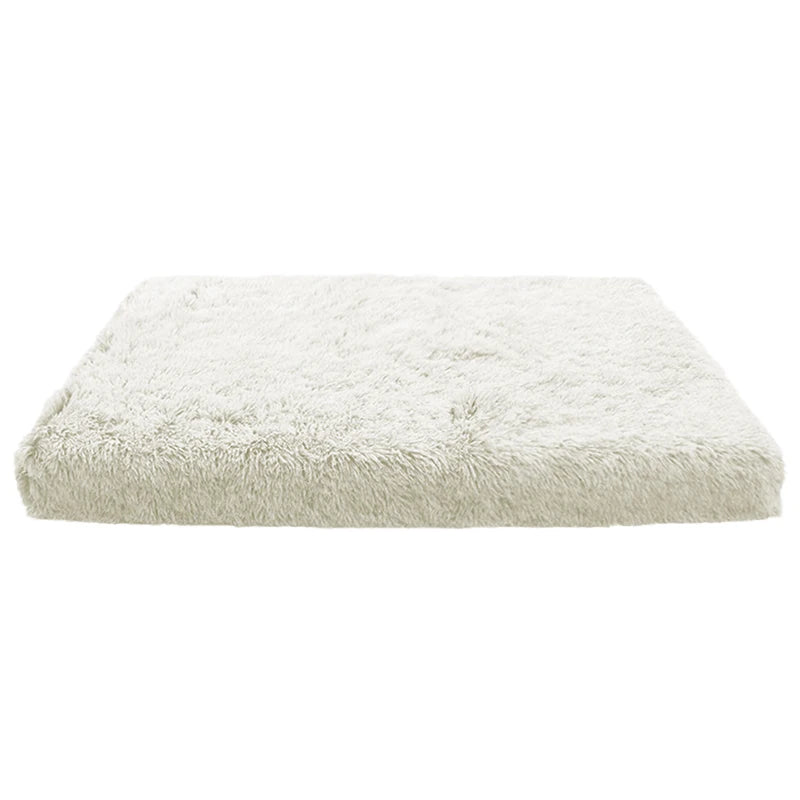 Plush Bed Mat for Small Medium Large Dogs Removable for Cleaning Super Soft