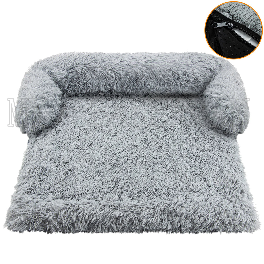 Bed Sofa Warm Nest Washable Soft Furniture Protector Mat