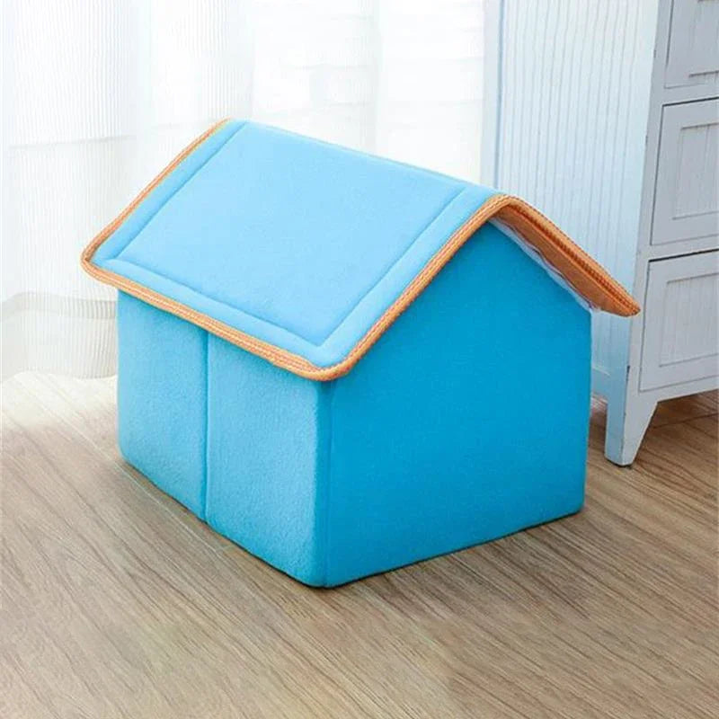 Pet House with Cushion Folding Bed Sofa Suitable for Small and Medium Sized Dogs