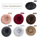 Super Soft Plush Mat Dog Bed Round Cushion Pet Product Accessories