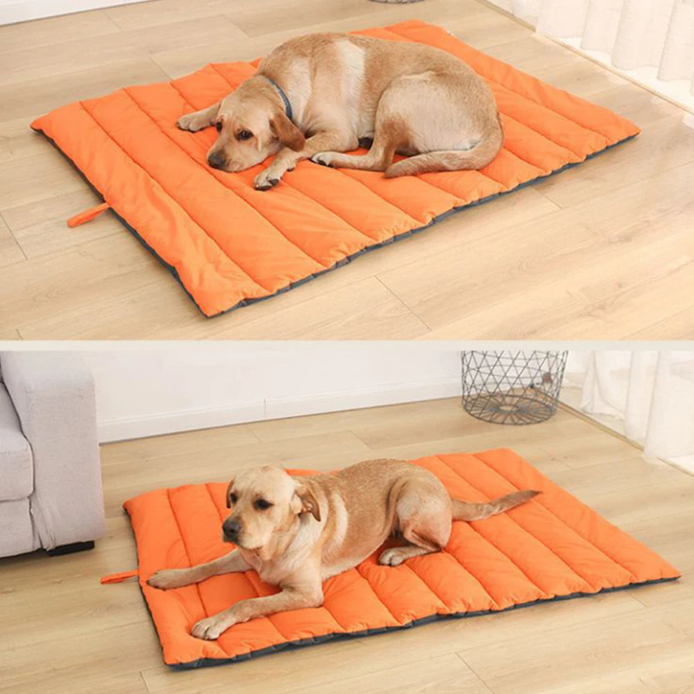 Portable Dog Mat Outdoor Waterproof with Handle Washable