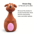 Soft Rubber Chewy Toys Four Styles Squeaky Interactive Throwing Games for Small Medium dogs