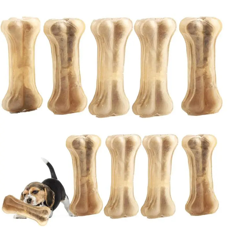 Dog Chew Cowhide Bones Dental Sticks Snacks