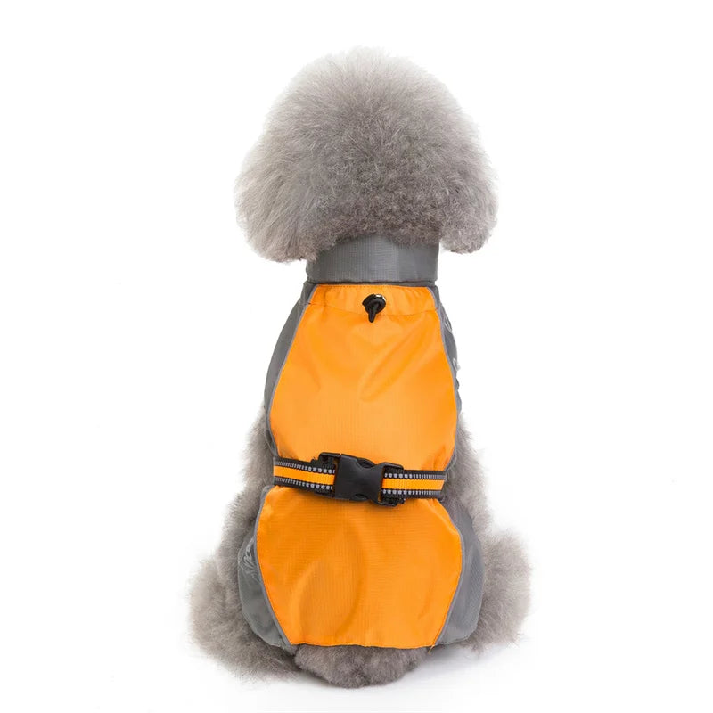 Raincoat Waterproof Jacket For Small Medium Large Dogs
