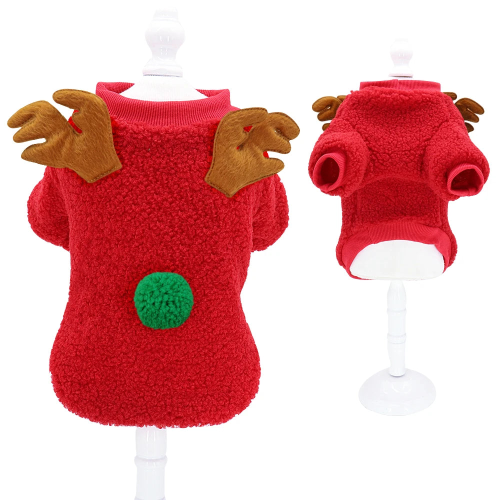 Christmas Small Outfit For Chihuahua Yorkshire