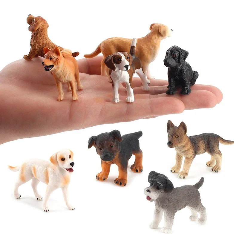 Dog Ornaments Mini Cute Dog Figurine