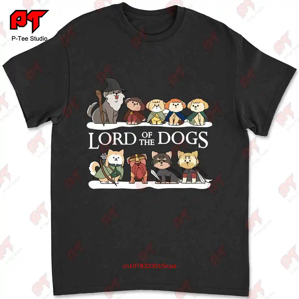 Lord Of The Dogs T Shirt Funny Nerd Tee