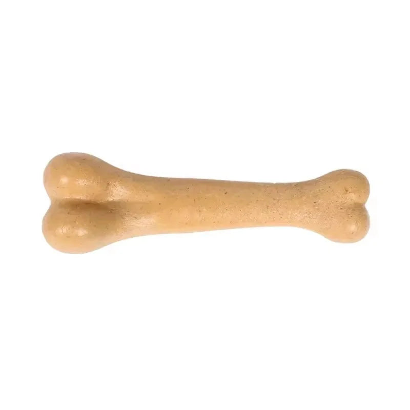 Beef Bacon Flavor Dog Chew Toy Bone Shape Teeth Cleaning Care