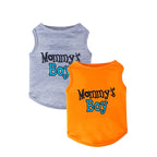 Summer Small Dog Vest Letter Print Pet Pullover Soft Comfortable Sleeveless T-shirt