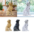 Tabletop Dog Sculpture for Indoor And Outdoor