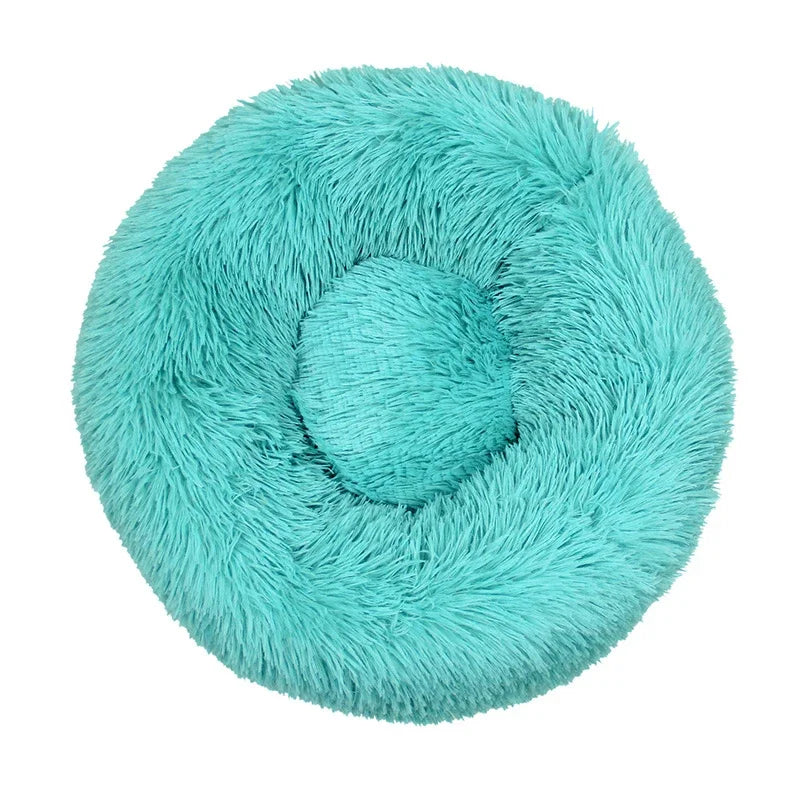 Super Soft Plush Mat Dog Bed Round Cushion Pet Product Accessories