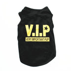 Shirt for Small Dogs Pet Printed with Funny Letters Soft Breathable Outfits