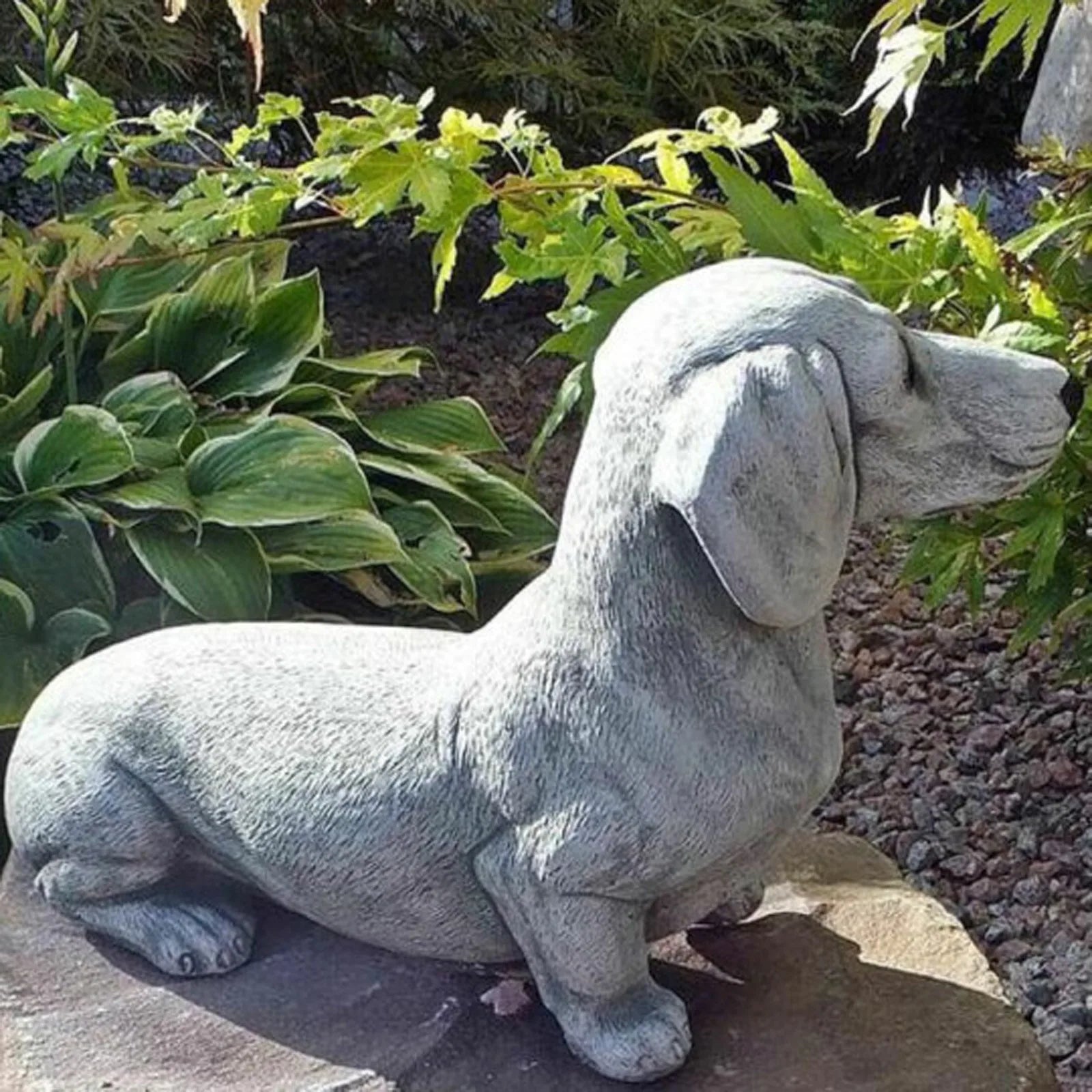 Dachshund French Bulldog Sculpture Decoration