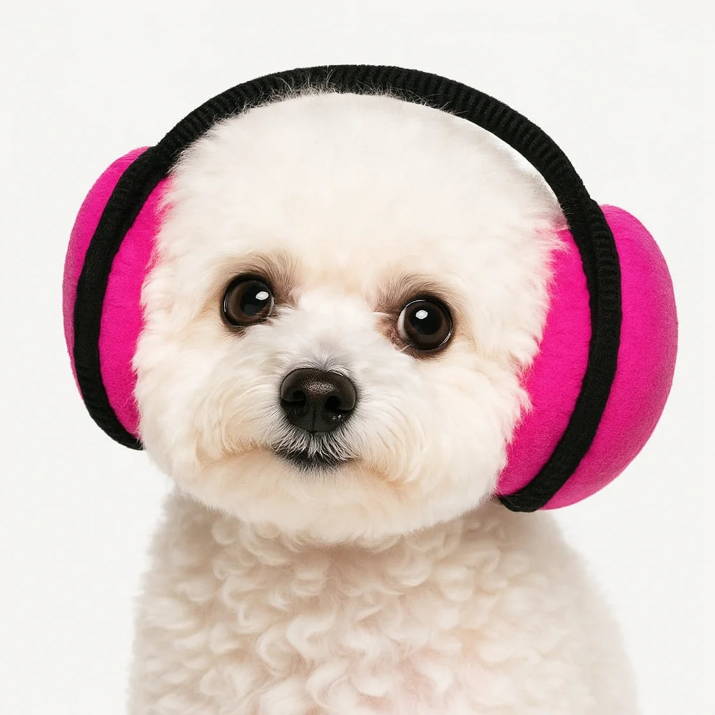 Noise Reduction Dog Ear Covers Hearing Protection Calming Earmuffs