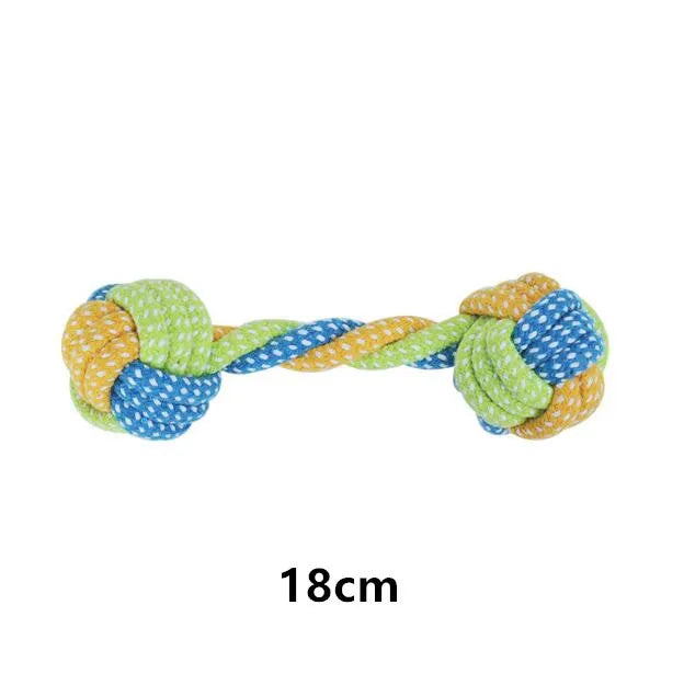 Toy Interactive Cotton Rope Dog Toy Ball for Dogs Accessories