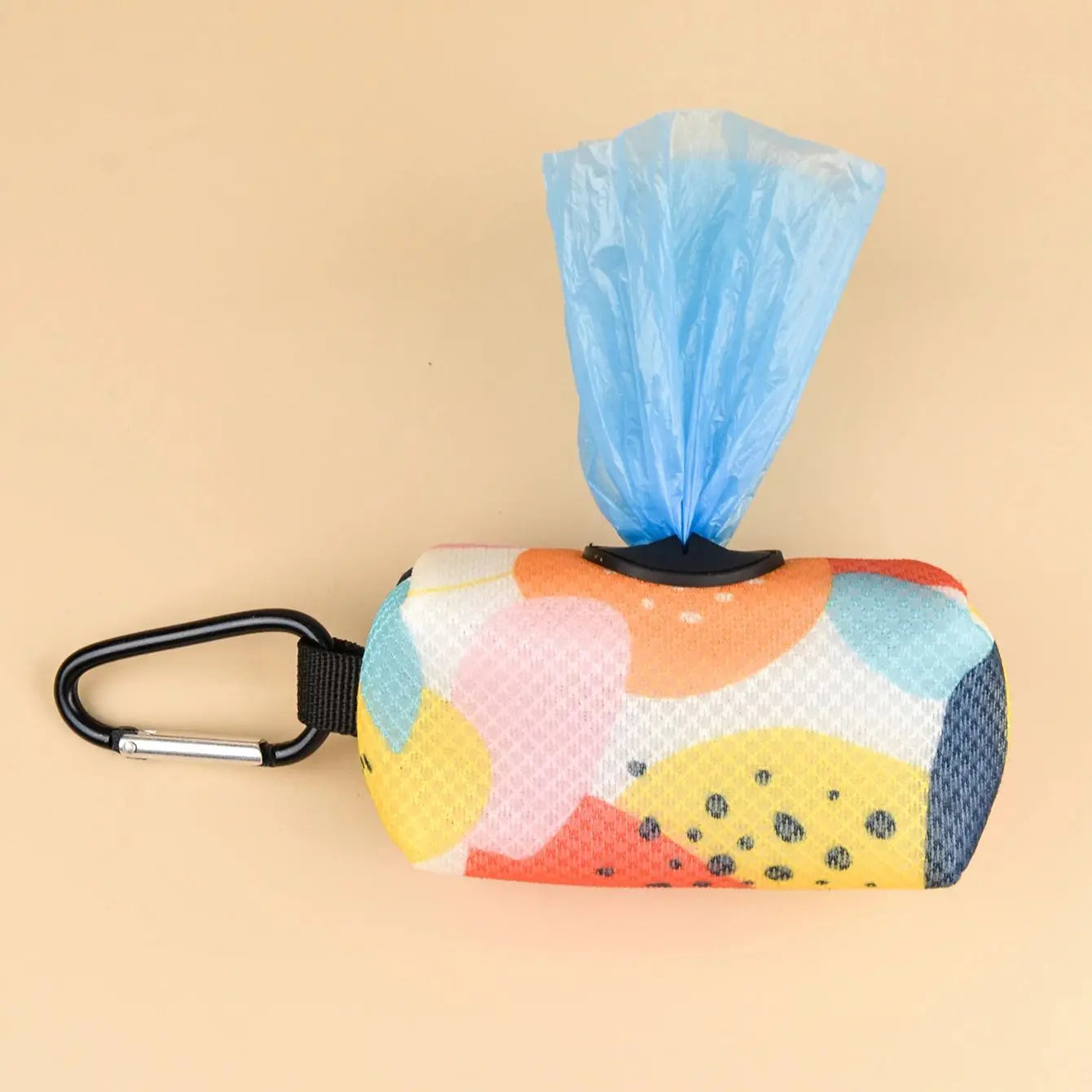 1pcs Colorful Design Dog Poo Bag Holder Dispenser Leash Attachment (Without Poo Bags & Leash)