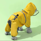 Small and medium-sized raincoat, rainproof with traction rope