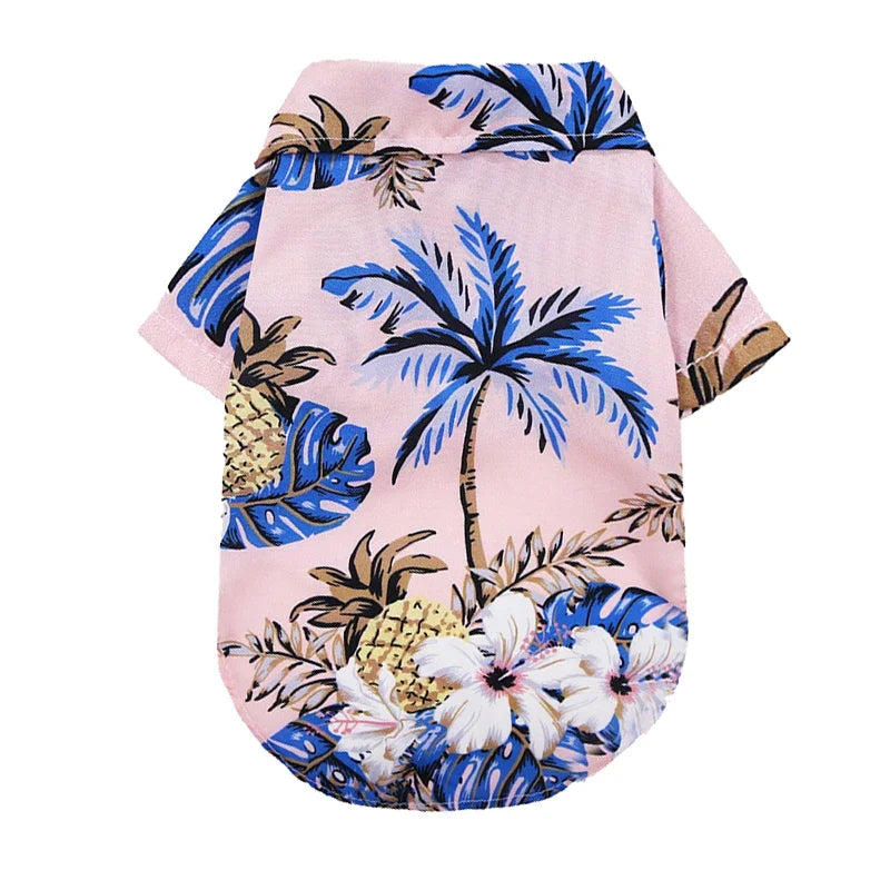 Hawaiian Beach Style Thin Breathable Dogs