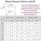 Small Dogs Striped Hoodies Autumn Winter Jacket Pet Pullover