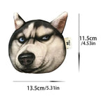 Dog Expression Dog Pattern Coin Purse Bulldog Siberian Husky