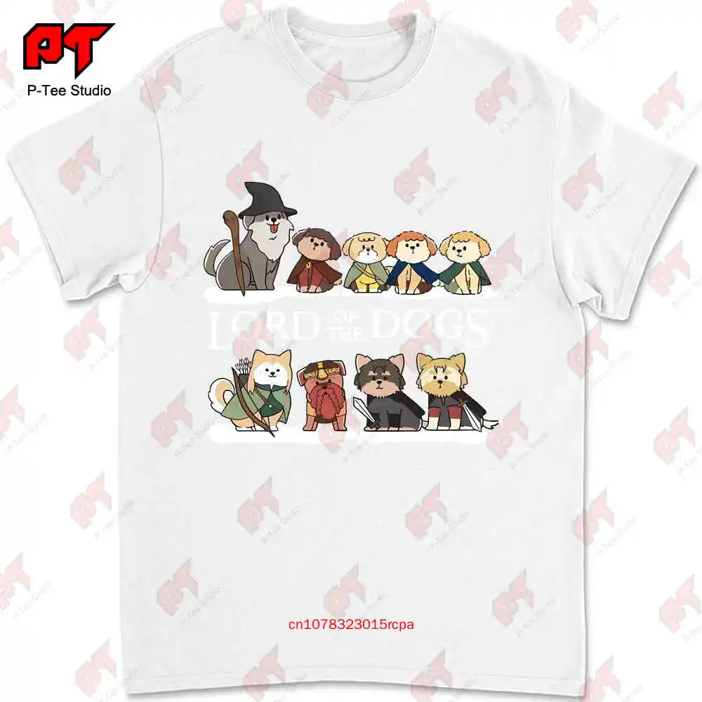Lord Of The Dogs T Shirt Funny Nerd Tee