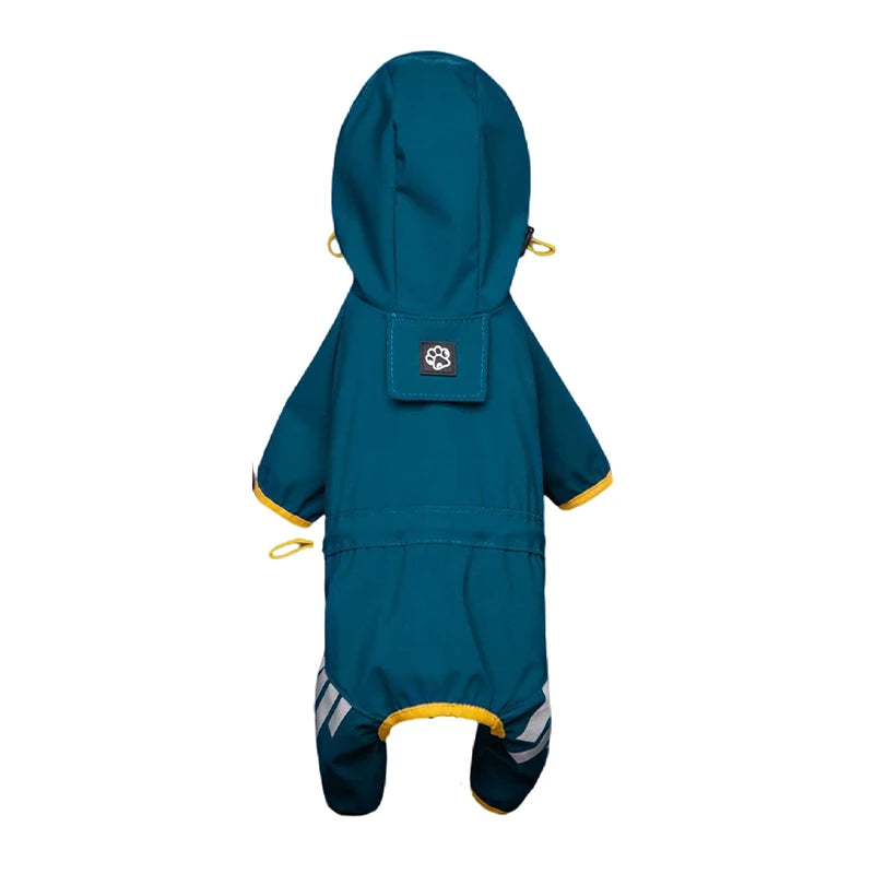 Raincoat Reflective Waterproof Rain Coat Small Medium Dogs