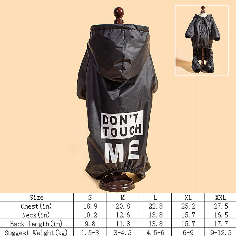 Four Seasons Outings Waterproof Big Dog Coat