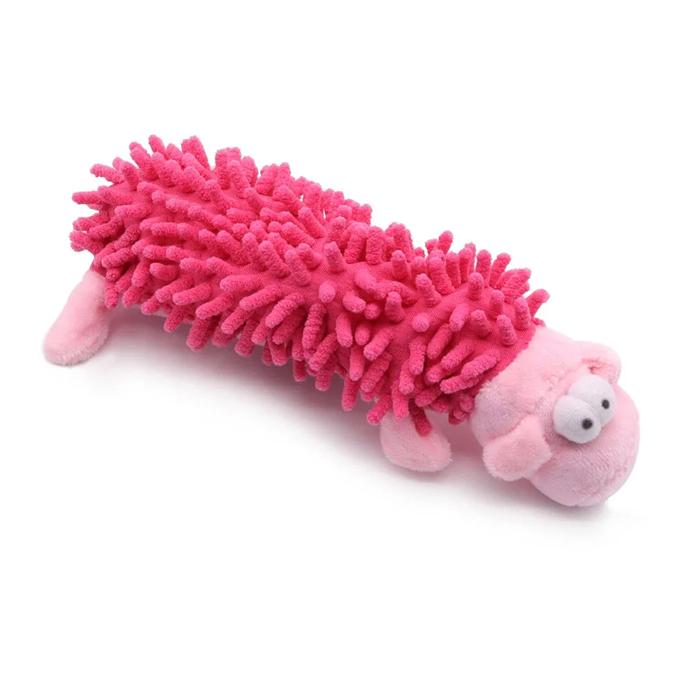 Self - Entertaining Plush Toys for Dogs to Relieve Boredom, with Squeaker for Interactive Play