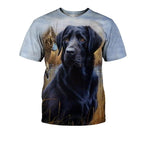 Dachshund Graphic 3D Print Men Women Casual Short Sleeve T Shirt Tees