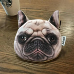 Dog Expression Dog Pattern Coin Purse Bulldog Siberian Husky