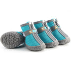 Dog Shoes Non-Slip Soles Thick Plush Protection Paw Climbing Pet Booties