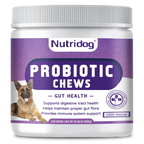 Anti-allergic & hip joint & calming & probiotic dog food for dogs full stage comprehensive nutrition-120 soft chews
