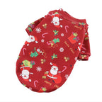 Dog Hoodies Christmas Sweater- Winter Warm Fleece Lined