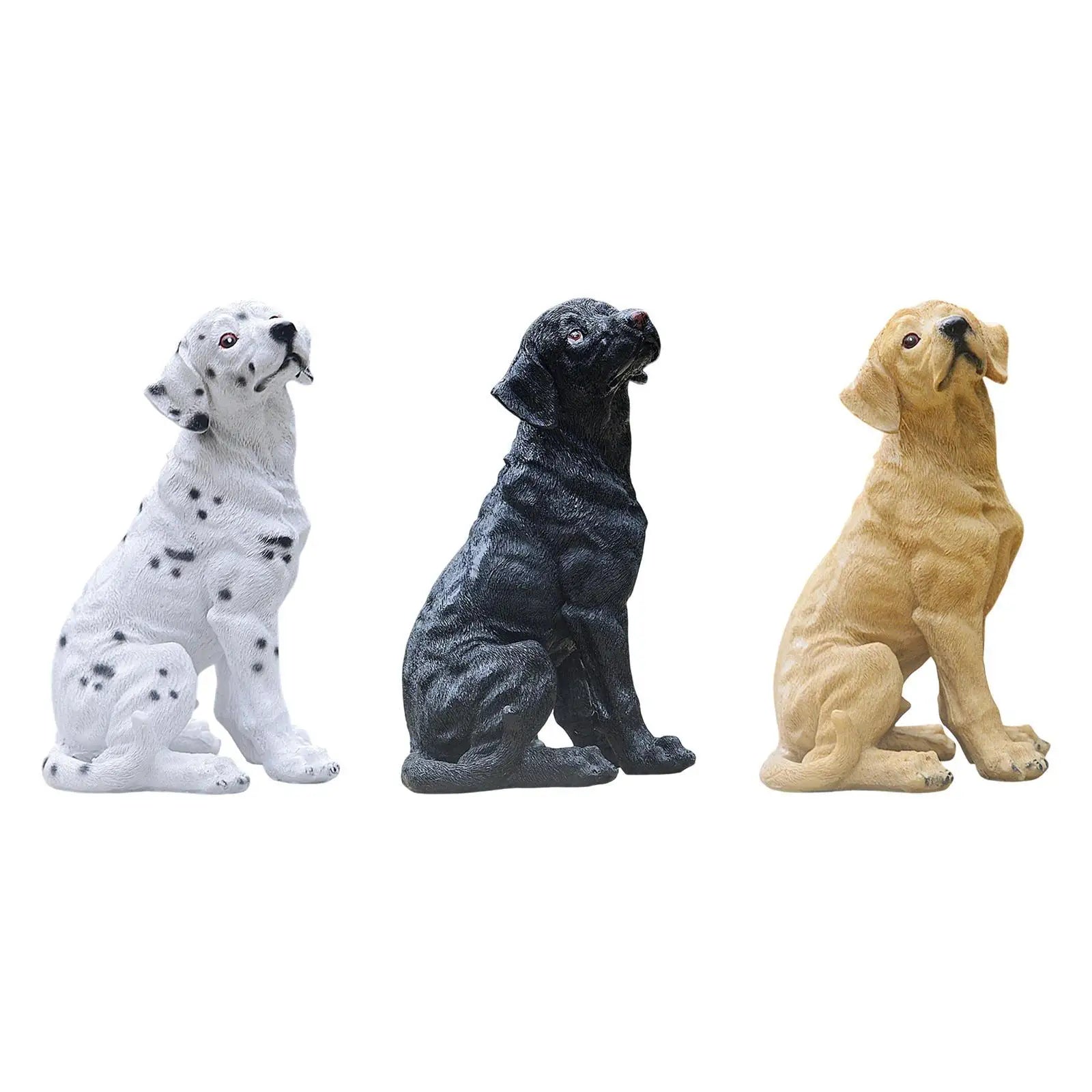 Tabletop Dog Sculpture for Indoor And Outdoor