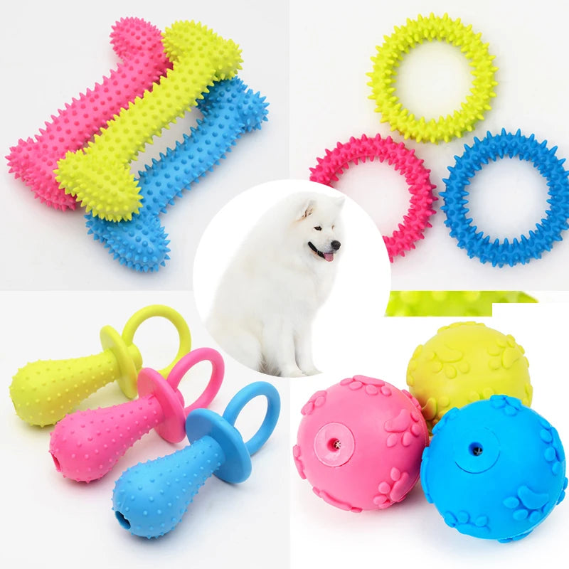 Small Dog Toy Teeth Cleaning Chew Training Toys Pet Supplies