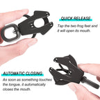 Heavy Duty Polyamide Dog Leash with Reflective Stripes - Tactical Frog Quick Release Clip, Locking Mechanism