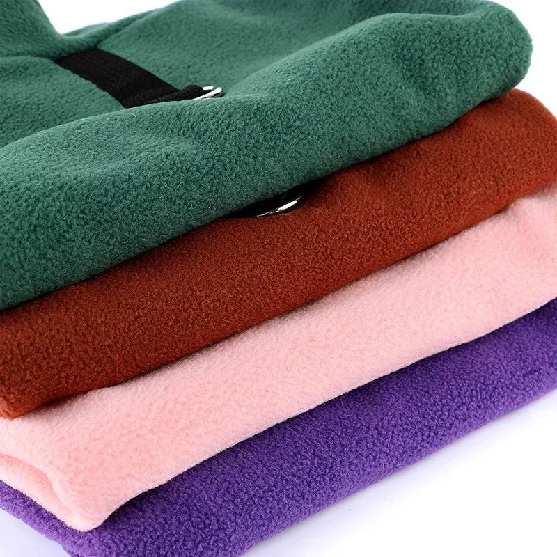 Clothes Autumn Winter Fleece Warm Sweater Vest For Small Dogs